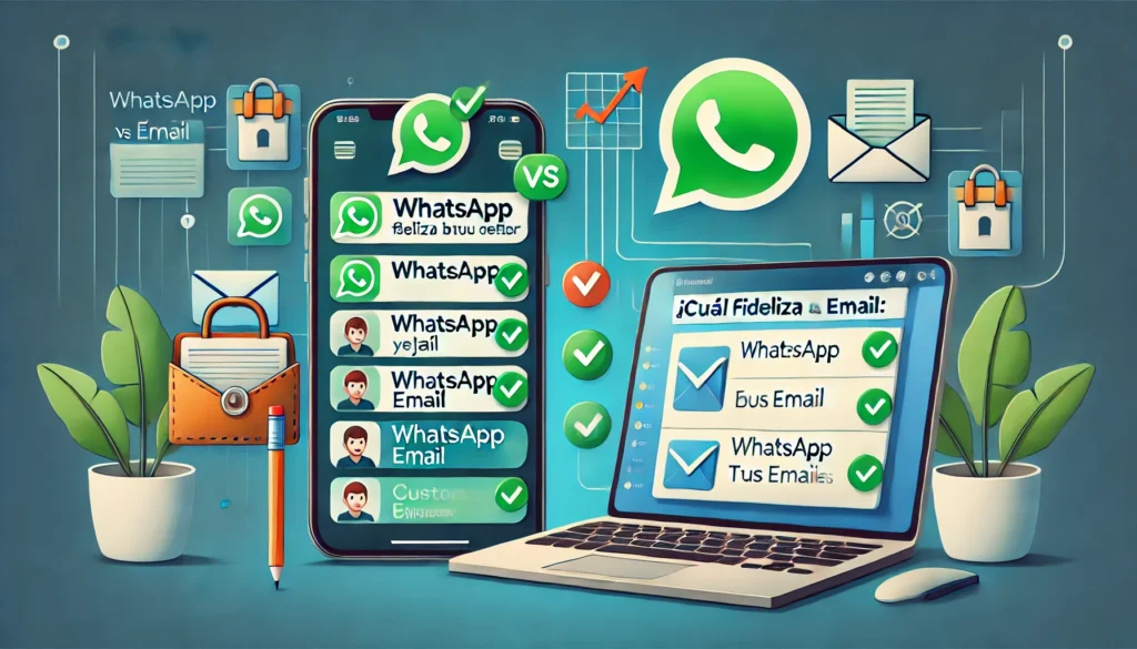 Logo portada whatsapp vs email